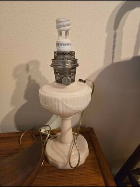 Pre-war Alacite Oil Lamp